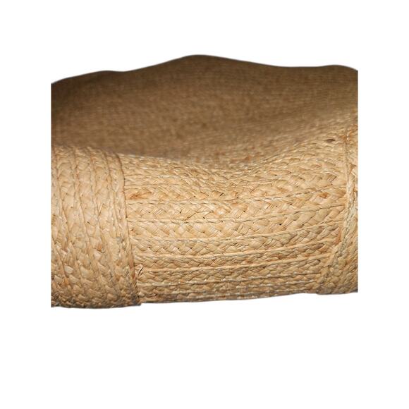 COACH Bleeker Natural Straw Tote Bag Leather Flower & Straps Woven F13373 - Picture 7 of 14